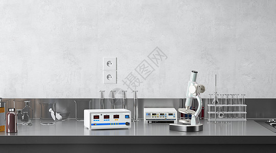 实验室操作台图片