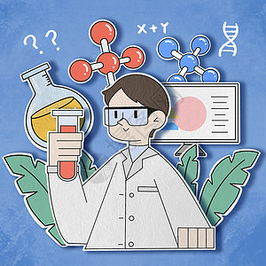 科学家科学研发高清图片