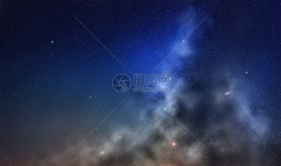 原创璀璨星空背景图片