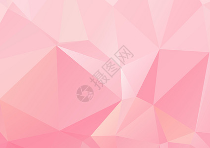粉色多边形背景图片