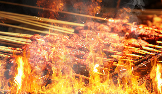 烤肉自助餐烧烤美食设计图片