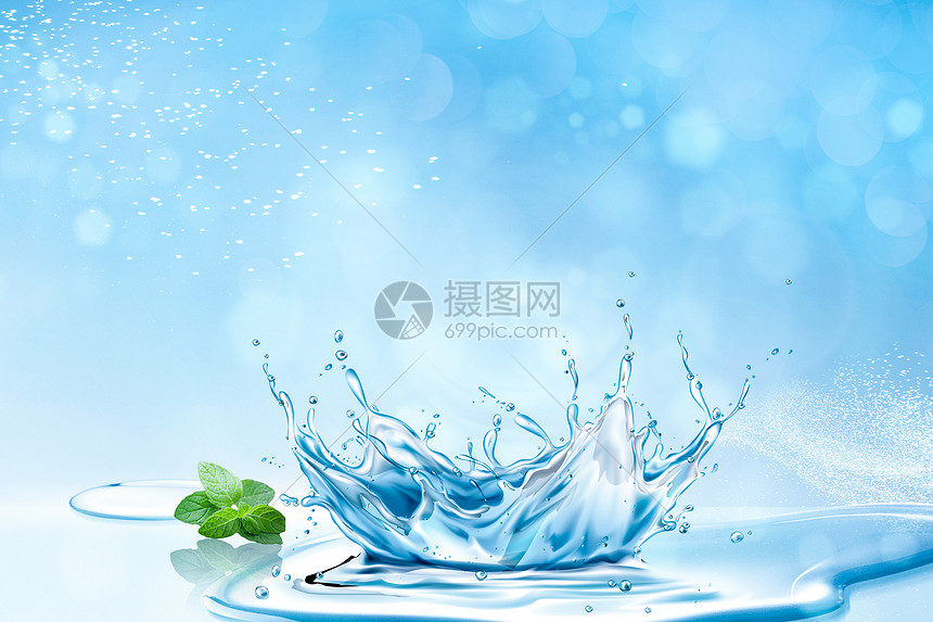 水花背景