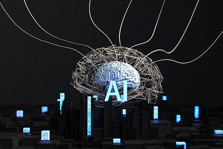 C4D智能科技场景AI高清图片素材