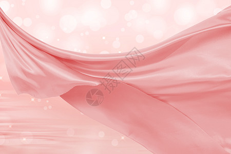 粉色丝绸背景丝绸质感背景设计图片