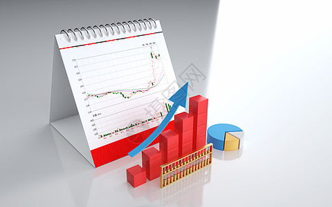 3d金融场景高清图片