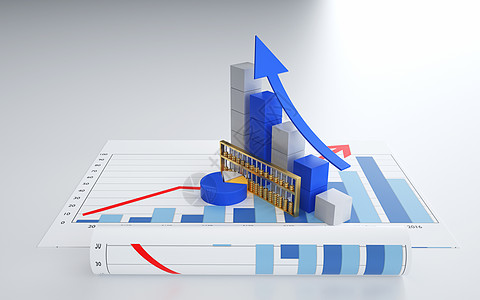 3d金融场景高清图片