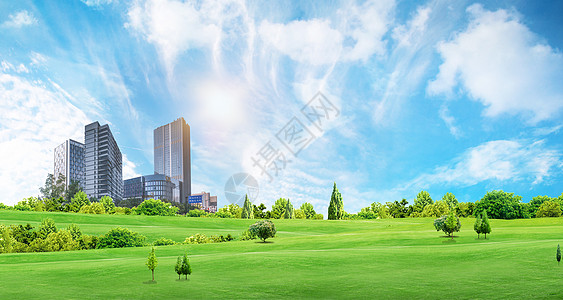 景观绿化绿色环保城市设计图片