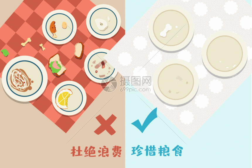 杜绝浪费珍惜粮食gif,编号: 401788552,格式: psd,eps,gi,体
