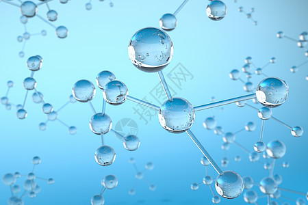 3D科技分子场景细胞高清图片素材