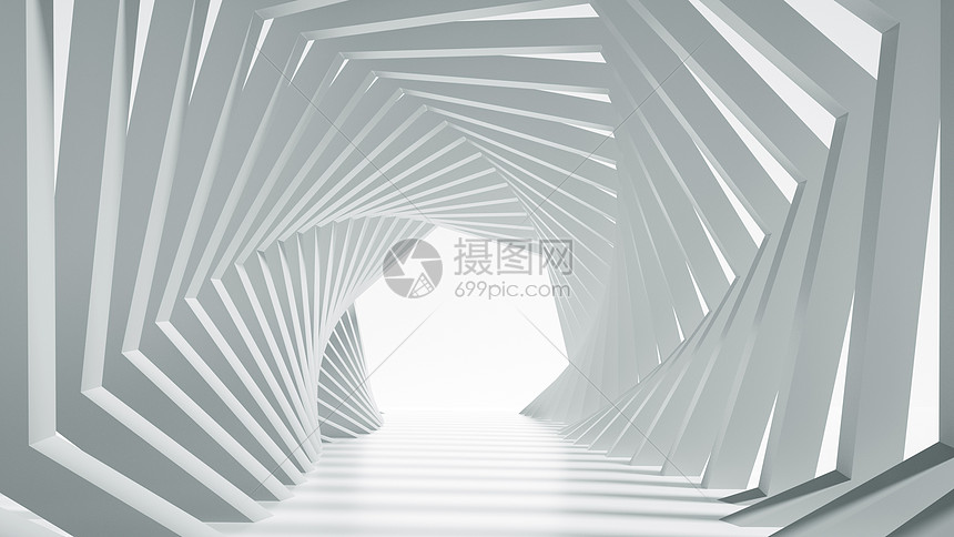 3D立体建筑空间图片