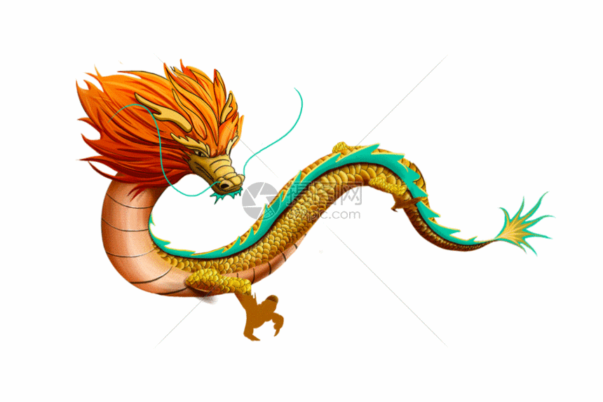 龙gif动图图片-正版gif素材401861807-摄图网