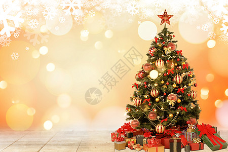 冬天圣诞树圣诞树设计图片
