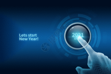 科技手指科技2021GIF高清图片