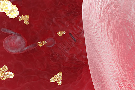 血管内部场景3D人体高清图片素材