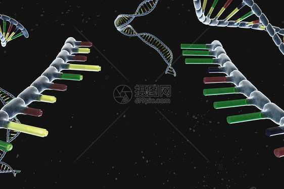 基因重组背景图片