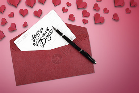 信封标志情人节设计图片