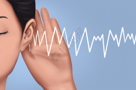 人体结构听声音的耳朵GIF高清图片