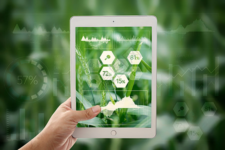 科技农业Ipad屏幕高清图片