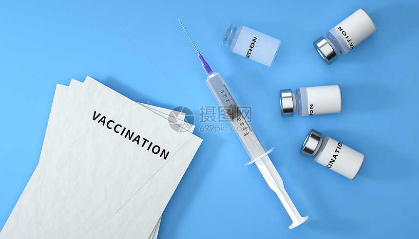 疫苗预防接种场景图片