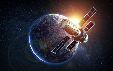 世界航天日背景图片