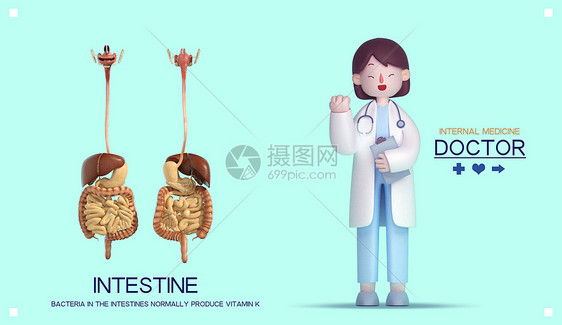 3D医疗健康海报图片