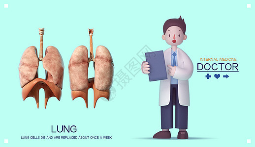 3D医疗健康海报图片