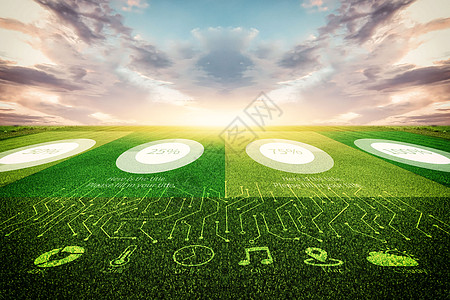 绿色大棚科技农业设计图片