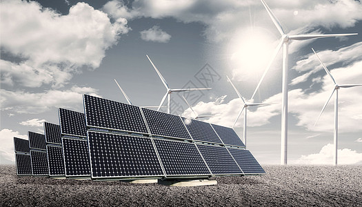 新能源科技环保科技背景高清图片