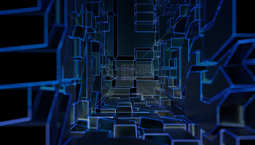 3d科技背景