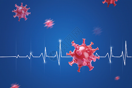 新冠病毒图片