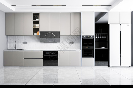 简约厨具厨房空间设计设计图片