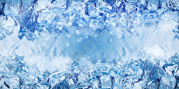 冰霜冰块背景设计图片