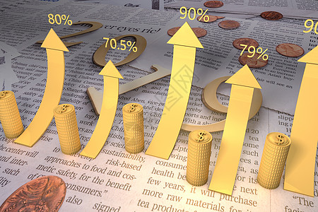 3D金融场景高清图片