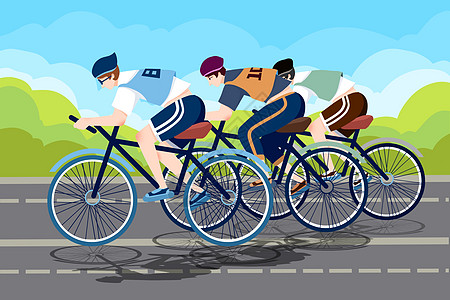 自行车赛体育竞技图片