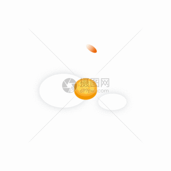 中秋月饼花瓣GIF图标UI图片