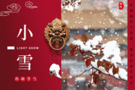 中式小雪gif动图图片