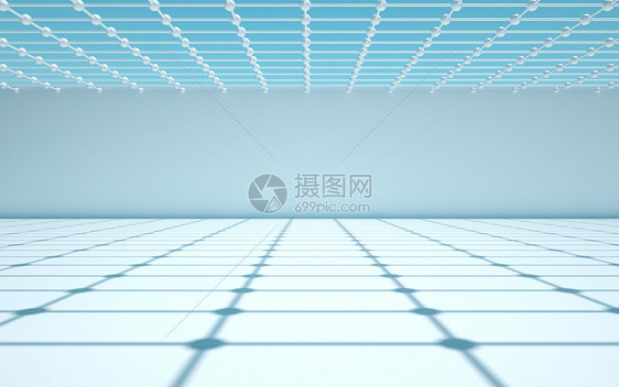 大气简约几何建筑图片