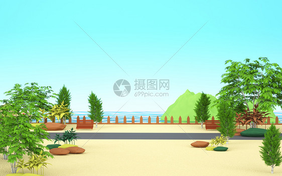 3d春天背景图片