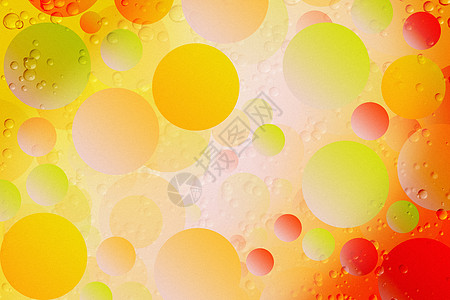 五彩抽象水泡背景图片