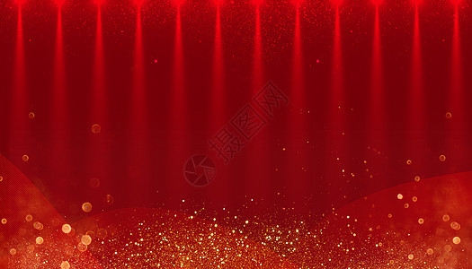大气红色金沙背景图片