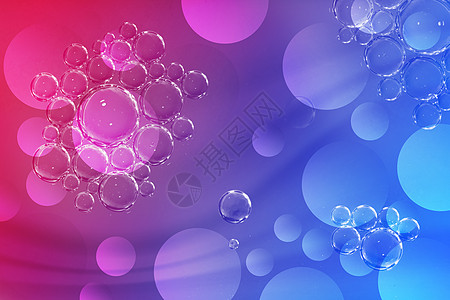 水滴抽象水泡背景图片