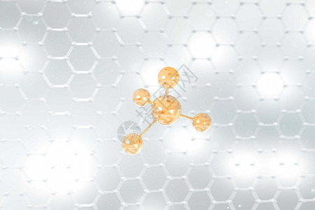 C4D养肤成分高清图片