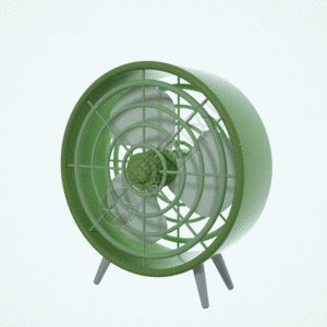 创意C4D电风扇3D立体模型GIF图图片