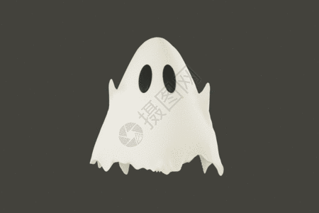 创意C4D中元节小怪物幽林GIF图片