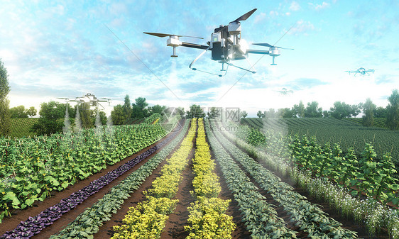 3D自动化农业场景图片