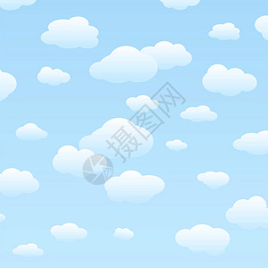 天空和云彩矢量图片