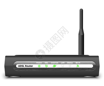 无线ADSL路由器图标矢图片