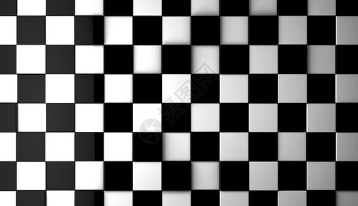 黑色和白色瓷砖背景图片