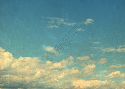 复古的天空和云彩图片