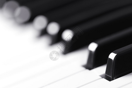 钢琴键盘抽象背景图片